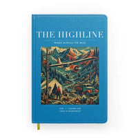 Thumbnail for VINTAGE G4051 - The Highline - Designed Notebooks design on turquoise