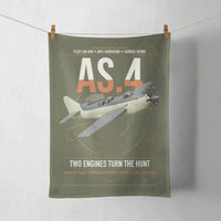 Thumbnail for Fairey Gannet AS.4 design on green army towel