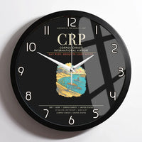 Thumbnail for Corpus Christi International Airport CRP Wall-Clock Framed - Black