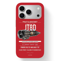 Thumbnail for JT8D Case design on red iphone case