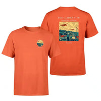 Thumbnail for VINTAGE G4249 - The Glider Tow - Double-Side T-Shirt design on orange double side t shirt