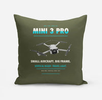 Thumbnail for DJI Mini 3 Pro design on green army pillow