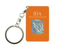 Thumbnail for Idaho Falls Regional Airport (IDA) design on orange key chain