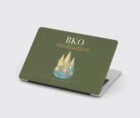 Thumbnail for Modibo Keita International Airport (BKO) design on green army MacBook case