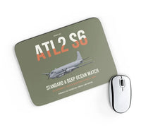 Thumbnail for Atlantique 2 Standard 6 design on green army rectangle mouse pad