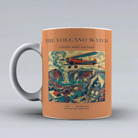 Thumbnail for VINTAGE G4042 - The Volcano Watch - Ceramic Mug design on orange
