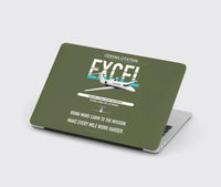 Thumbnail for Cessna Citation Excel design on green army MacBook case