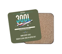 Thumbnail for Extra 300L design on green army 1 piece coaster