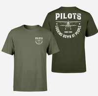 Thumbnail for Pilots Looking Down at People Since 1903 Designed Double-Side T-Shirts - view 14