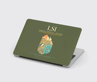 Thumbnail for Sumburgh Airport (LSI) design on green army MacBook case