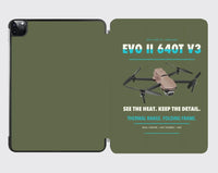 Thumbnail for Autel EVO II Dual 640T V3 design on green army ipad tablet case