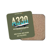 Thumbnail for Airbus A330-300P2F design on green army 1 piece coaster