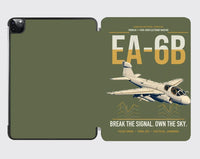 Thumbnail for EA-6B Prowler design on green army ipad tablet case