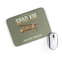 Thumbnail for SPAD XIII design on green army rectangle mouse pad
