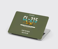 Thumbnail for Canadair CL-215 design on green army MacBook case