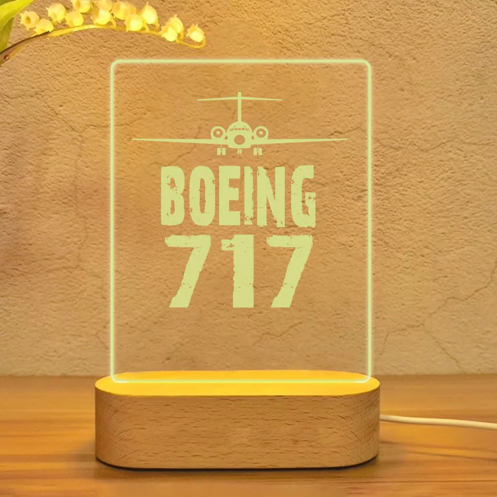 Boeing 717 & Plane Designed Night Lamp - view 14
