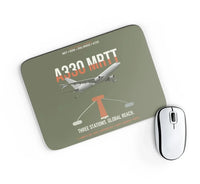 Thumbnail for Airbus A330 MRTT design on green army rectangle mouse pad