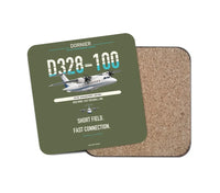 Thumbnail for Dornier D328-100 design on green army 1 piece coaster