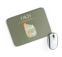 Thumbnail for Okadama Airport (OKD) design on green army rectangle mouse pad