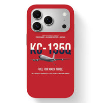 Thumbnail for KC-135Q Blackbird Tanker design on red magsafe iphone case, for iPhone 17 Pro