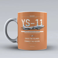 Thumbnail for YS-11A Mug design on orange namc