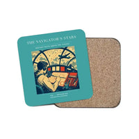Thumbnail for The Navigator's Stars - Designed Coasters design on turquoise 1-piece