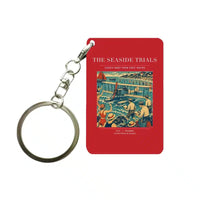 Thumbnail for VINTAGE G4328 - The Seaside Trials - Designed Key Chain design on red
