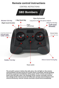 Thumbnail for Four Channel  Plane Sbd Bomber Brushless Remote Control - view 17