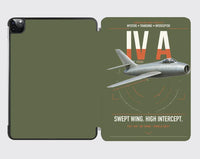 Thumbnail for Dassault Mystère IV A design on green army ipad tablet case