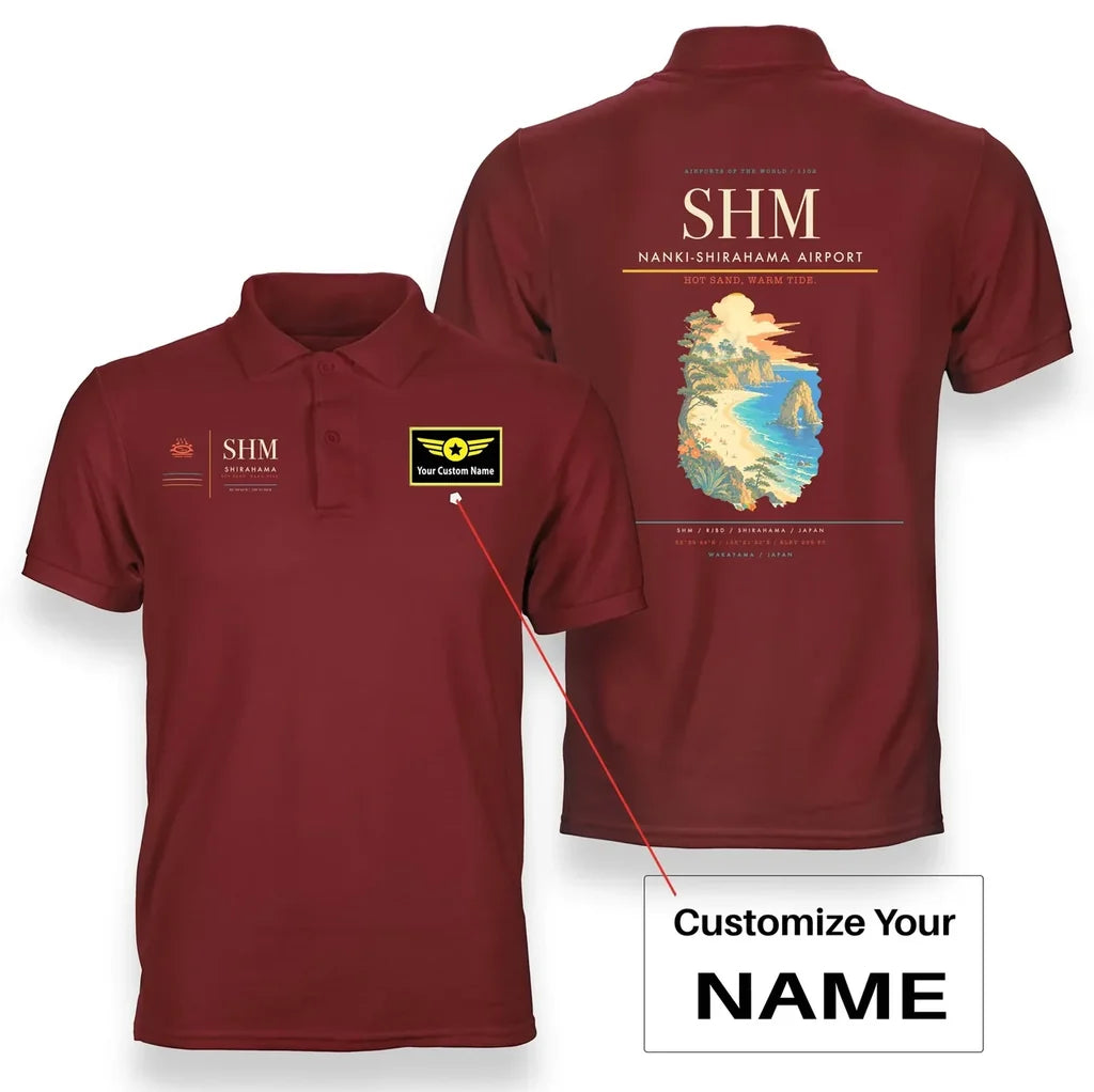 Nanki-Shirahama Airport SHM Red+Name
