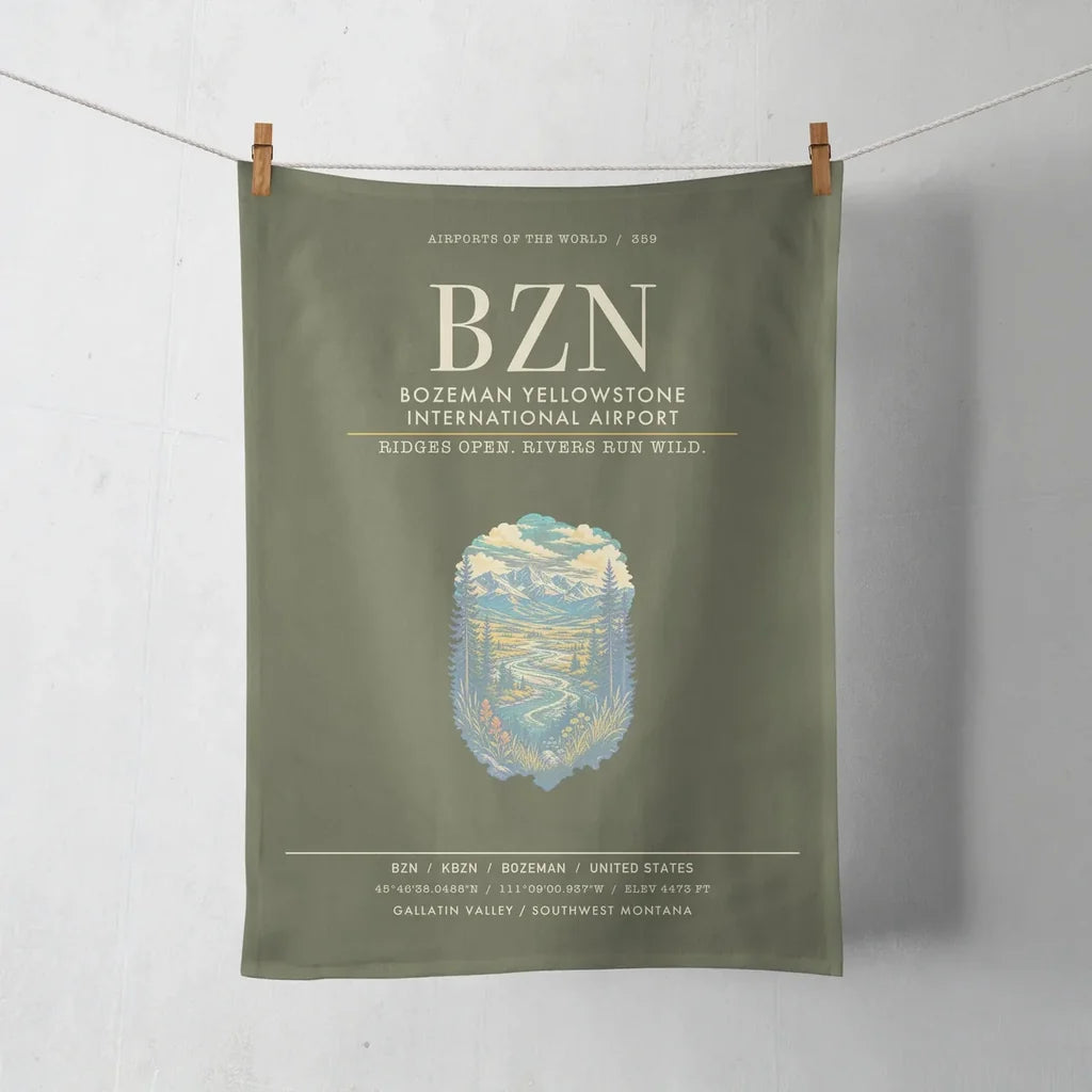 Bozeman Yellowstone International Airport BZN - Green Army