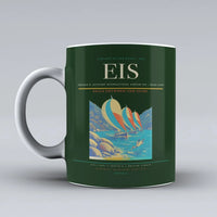 Thumbnail for Terrance B. Lettsome International Airport (EIS) airport code design on dark green ceramic mug