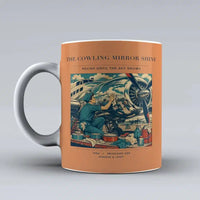 Thumbnail for VINTAGE G4262 - The Cowling Mirror Shine - Ceramic Mug design on orange