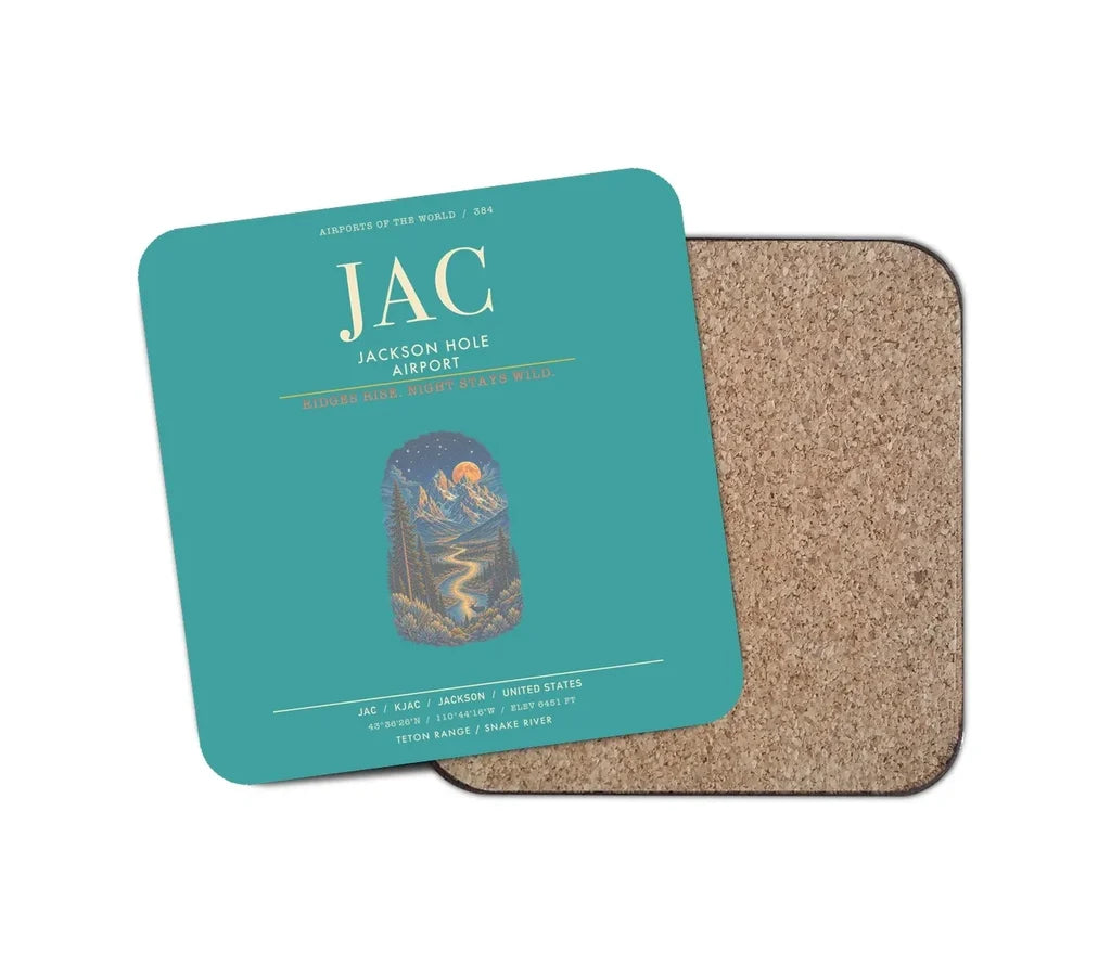 Jackson Hole Airport JAC - Turquoise