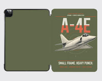 Thumbnail for A-4E Skyhawk design on green army ipad tablet case