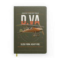 Thumbnail for Albatros D.Va design on green army notebook