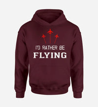 Thumbnail for I'd Rather Be Flying Hoodie - view 4