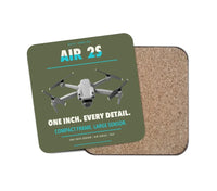 Thumbnail for DJI Air 2S design on green army 1 piece coaster