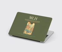 Thumbnail for EuroAirport Basel-Mulhouse-Freiburg (MLH) design on green army MacBook case