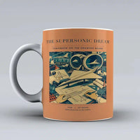 Thumbnail for VINTAGE G4128 - The Supersonic Dream - Ceramic Mug design on orange