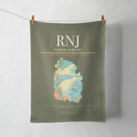 Thumbnail for Yoron Airport (RNJ) design on green army towel