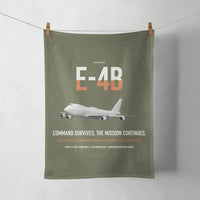 Thumbnail for E-4B Nightwatch design on green army towel