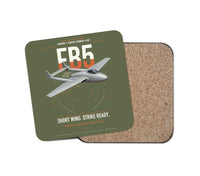 Thumbnail for de Havilland Vampire FB5 design on green army 1 piece coaster