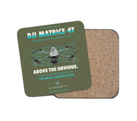 Thumbnail for DJI Matrice 4T design on green army 1 piece coaster