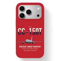 Thumbnail for Airbus CC-150T Polaris design on red magsafe iphone case, for iPhone 17 Pro