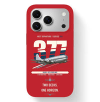 Thumbnail for Boeing 377 Stratocruiser design on red magsafe iphone case