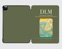 Thumbnail for Dalaman Airport (DLM) design on green army ipad tablet case