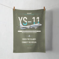 Thumbnail for NAMC YS-11A design on green army towel