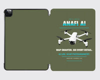 Thumbnail for Parrot ANAFI Ai design on green army ipad tablet case