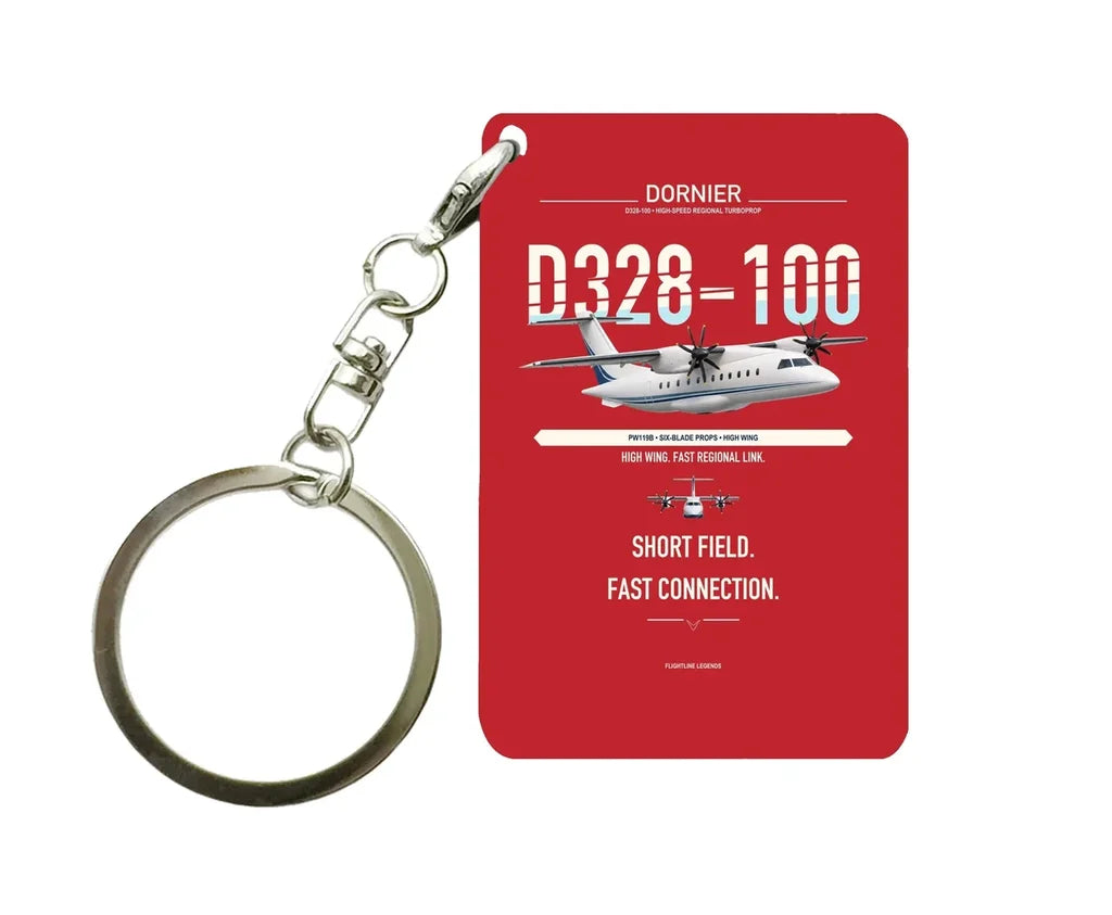 D328-100 Key Chain design on red key chain